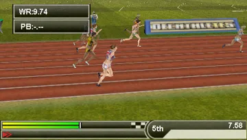 International Athletics (EU) screen shot game playing